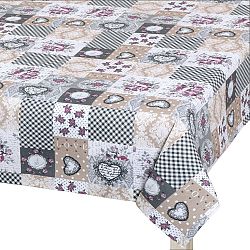 Bellatex Ubrus DITA Patchwork love, 140 x 160 cm