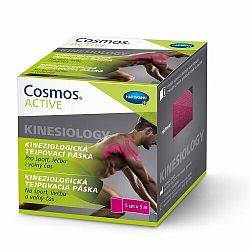 Cosmos Active Kineziologický tejp růžová, 5 cm x 5 m