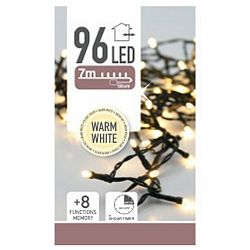 Světelný řetěz Twinkle teplá bílá, 96 LED