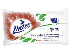 Vlhčené ubrousky Linteo Satin na nábytek, 40 ks